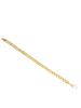 14ct Solid curb bracelet 8" 27.8g