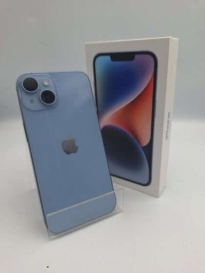 Apple iPhone 14 128GB blue smartphone unlocked boxed  (100% batt)