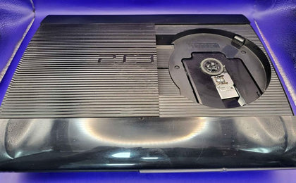 PS3 Super Slim Console, 500GB, Black With Controller