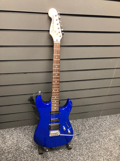 Fender Squire Showmaster Electric Guitar Navy Blue With Strap