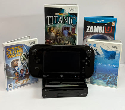 Nintendo Wii U Console & Games Bundle