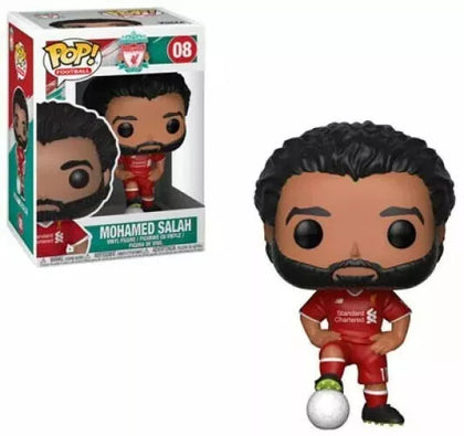 ** Collection Only ** Funko Pop Vinyl Liverpool Football Club - Mohamed Salah #08