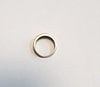 Beautiful 9ct Yellow Gold Ring With .05 Dia Stones - Size H/I - 3.10G - Hallmarked