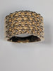 9CT GOLD KEEPER RING