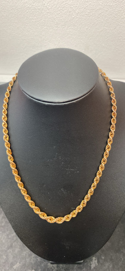 9CT NECKLACE 12.3G 17”