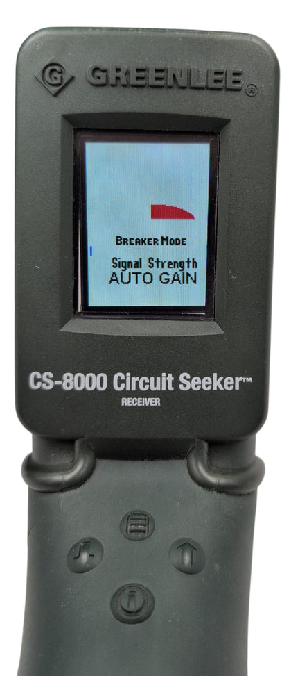GREENLEE CS-8000 Circuit Breaker Finder, 0 To 750V AC/DC, LCD Display