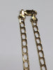 9CT GOLD SQUARE LINK CHAIN