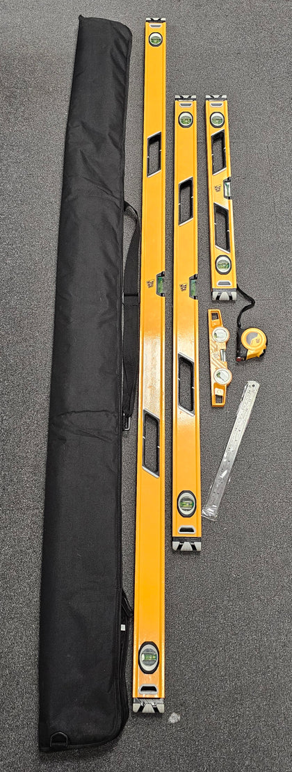 Jcb spirit level 6pc set **Collection Only**