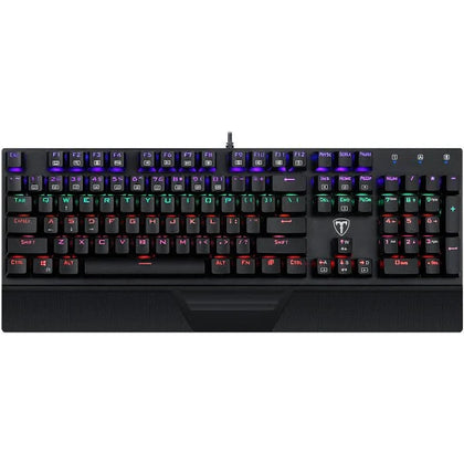 T-Dagger Mechanical RGB Gaming Keyboard LED Backlit Wired USB Xbox PS4 PC Laptop