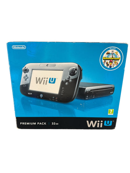 Wii U Console, 32GB Premium Black (No Game), Discounted