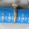 9ct Gold Diamond Ring Size L
