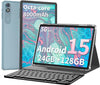 Relndoo 2025 Android 15 10.1 Inch Octa-Core 2-in-1 Tablet ** Boxed **