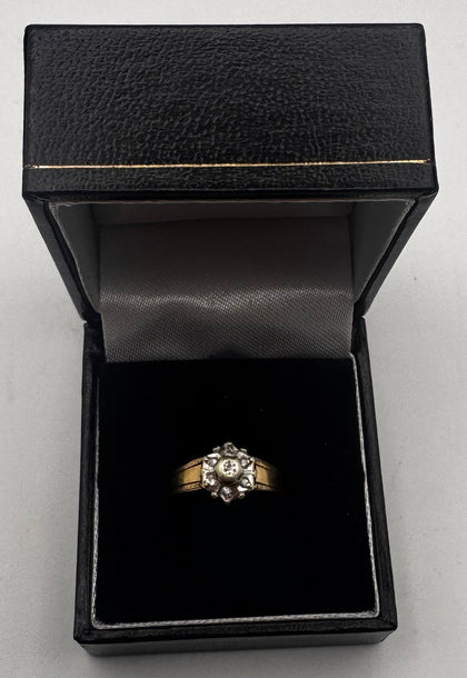 9ct gold ring size K
