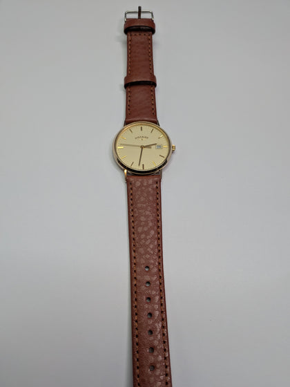 Gents Rotary 9ct Gold Watch