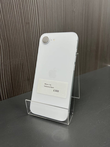 iPhone 16e White 128GB BH100%