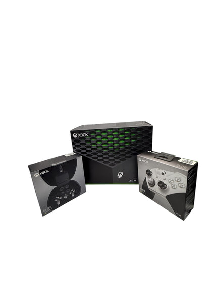 xbox series x bundle with series 2 elite controller with elite series dock station