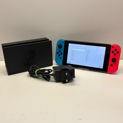Nintendo Switch Console with Neon Blue/ Neon Red Joy Cons 32GB