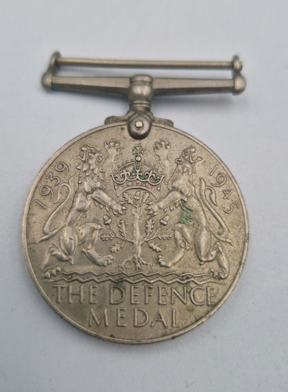 King George Vi British world war 2 defense medal 1939-1945 BOXED