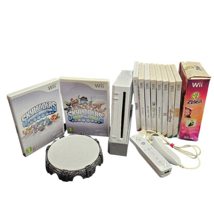 Nintendo Wii Console with Games Bundle - Unboxed