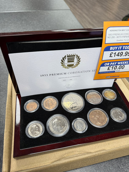 1953 Premium Coronation Set - Kensington Mint