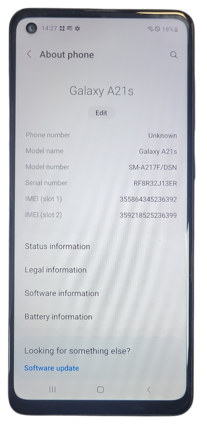 Samsung Galaxy A21s - 32GB