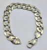 Silver Curb Bracelet 8.5"