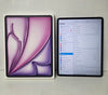 Apple iPad Air 11-inch M2 (2024) - Wi-Fi & Cellular unlocked 128GB  Purple Like New !00% Battery health & Zero Cycle Count