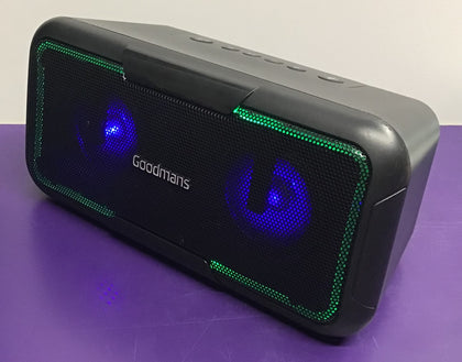 GOODMANS High Power Bass Party Speaker **with Bluetooth / USB / AUX / Mic Inputs**