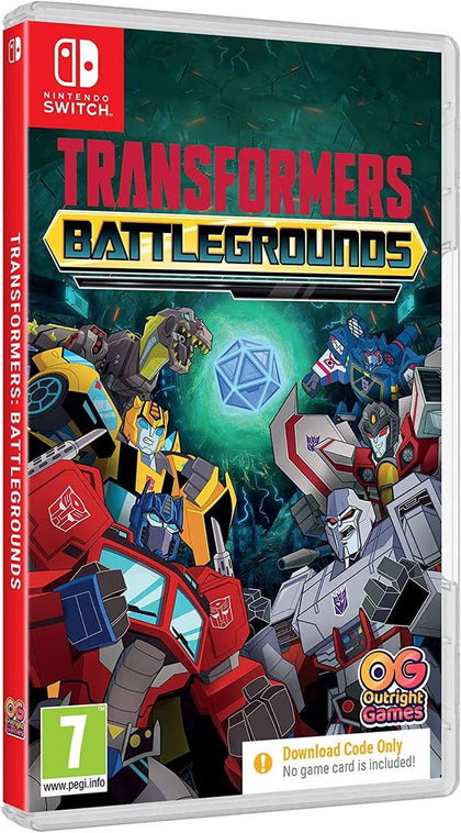 Transformers Battlegrounds Code in Box Switch