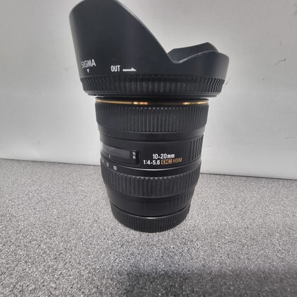 Sigma 10-20 mm F4.0-5.6 DC EX HSM Lens