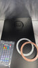 Black PS5 Faceplate with LED Lights and Cooling Vents for Digital Edition