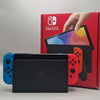 Nintendo Switch OLED - Neon Blue/Neon Red boxed with accessories