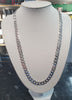 Silver Curb Link Chain - 22" - 64.86g