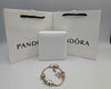 Pandora ALE Bracelet 7" with 8 Charms, Boxed