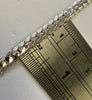 925 Sterling Silver Patterned Curb Chain 17.5”