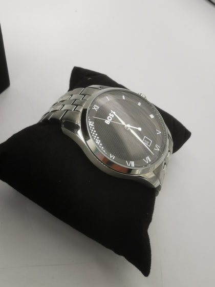 HUGO BOSS HB.324.1.14.3070 Men's Black Dial, Boxed with Spare Links