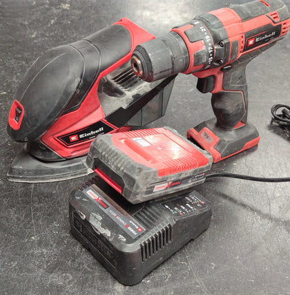 Einhell Drill and Palm Sander Set**Unboxed**