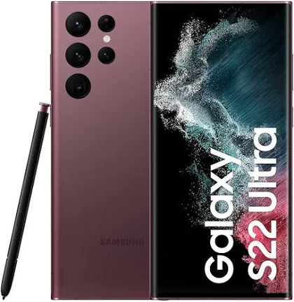 Galaxy S22 Ultra 5G Dual Sim 256GB Burgundy