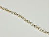 9ct yellow gold belcher chain 23"