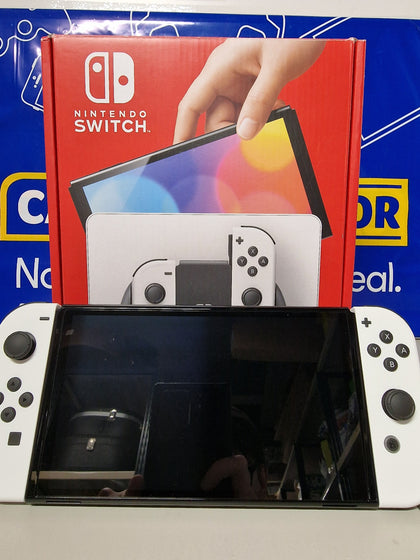 Switch Console, 64GB OLED + White Joy-Con.