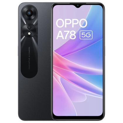 Oppo A78 5G (8GB RAM, 128GB, Glowing Black)