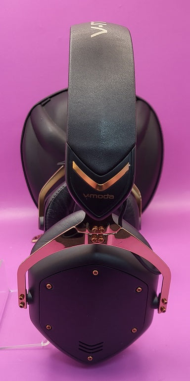 V-Moda Crossfade Wireless II Bluetooth Headphones Rose Gold - With Case