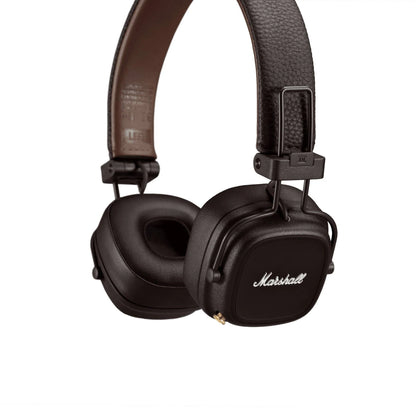 Marshall Major IV Wireless Bluetooth Headphones - Brown