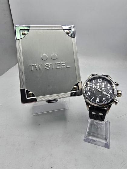 tw steel watch with case material strap