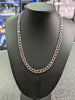 Brand New Silver Curb Chain