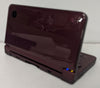 Nintendo DSi XL Wine Red Console & 3 games (1 Unboxed)