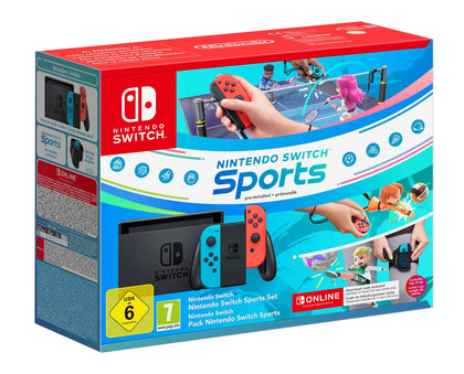Nintendo Switch V2 Neon Red & Blue ** Boxed ** ( Nintendo Switch Sports Not Included **