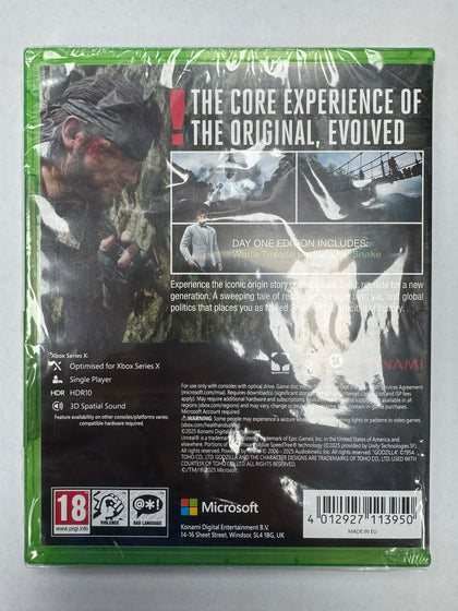 METAL GEAR SOLID: SNAKE EATER. (DAY ONE EDITION) XBOX SERIES X