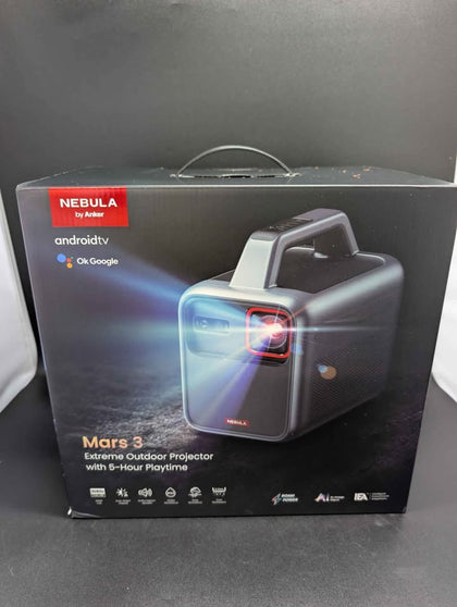 Nebula By Anker Mars III (1920 X 1080) Outdoor Portable Projector With 5HRs Battery Life *BRAND NEW*