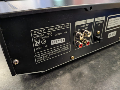 HiFi Separates Sony Mini Disc Player - No Remote